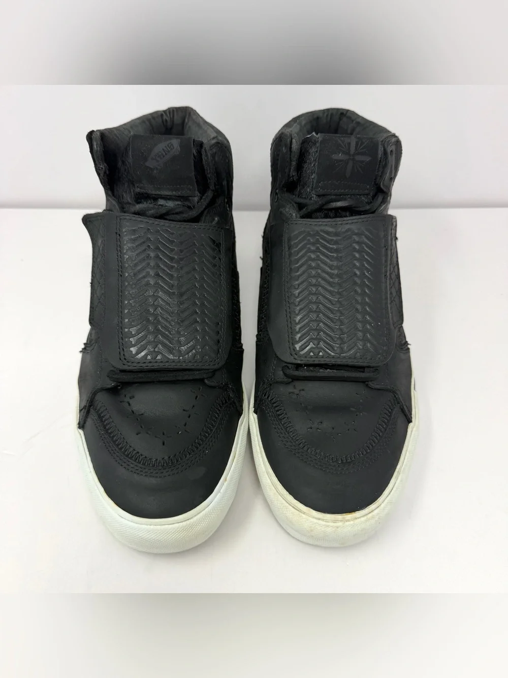 Vans Syndicate x Taka Hayashi Men’s Owen Hi Vulc Skate Shoe Sz 11 Black Leather